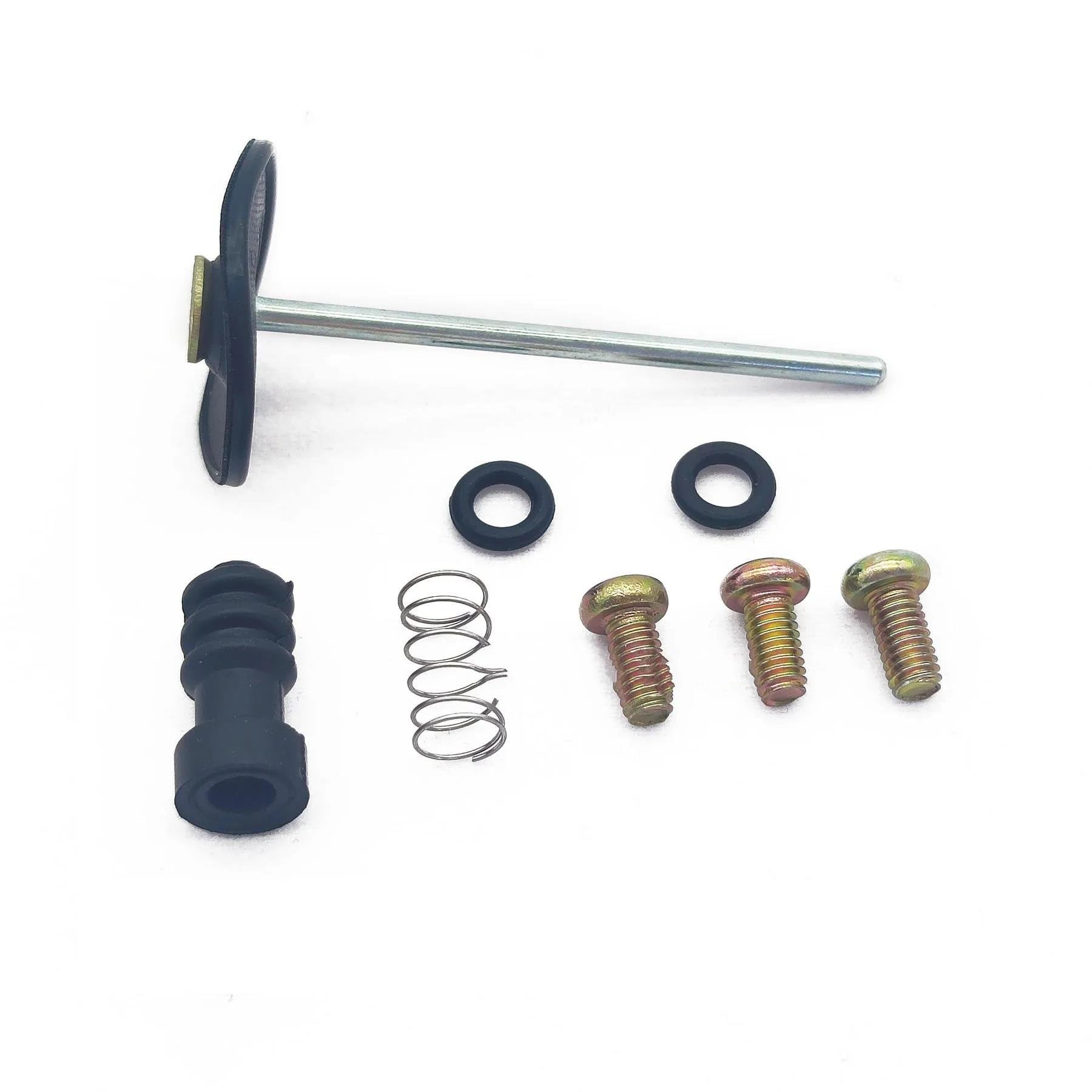 Kit De Reparación Carburador Motocicleta para Yamaha YP250 VP300 VP Majesty 125 180 250 Reconstrucción Válvulas Corte Aire Membrana Ajuste De Carburador Repuesto(4 Juegos)