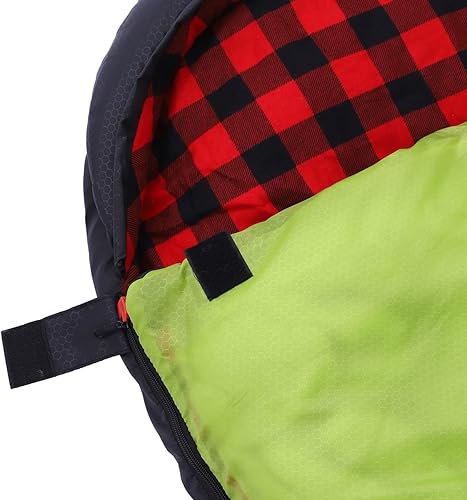 Miniatura 4 de Oaskys - Saco de dormir para acampar, para 3 estaciones, clima cálido y fresco, verano, primavera, otoño, ligero, resistente al agua, para adultos y