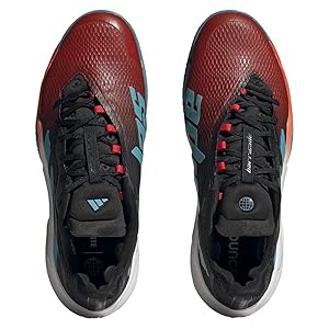 シューズ(男性用) adidas Barricade M MC 25.5 Barricade M Black/Purple/Green Men's Shoe - Tennis Topia