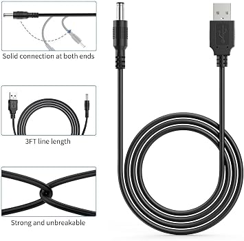 Compatible with CRIB3D P1 3D Printing Pen SCRIB_Pen_P1 SCRIB_Pen_ADV Advanced 3D Printing Pen Repalcement Charger DC Power