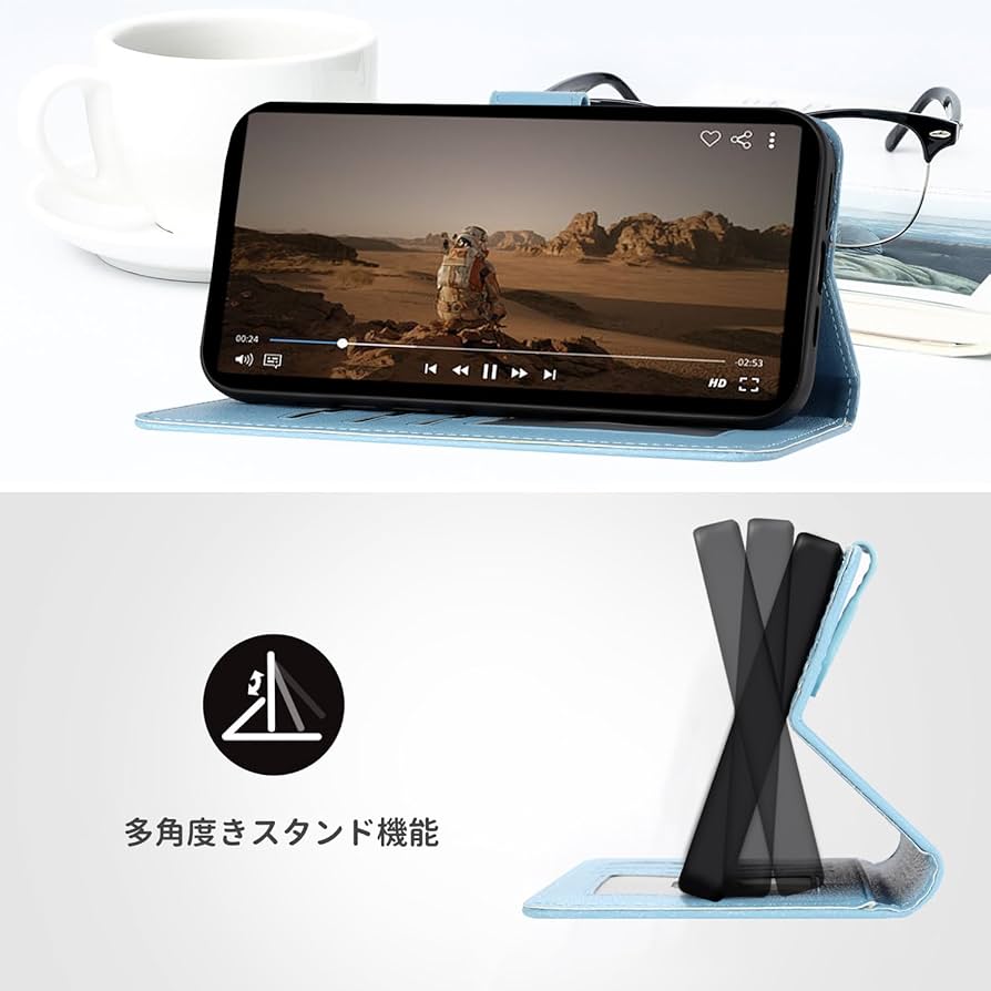 Amazon.co.jp: CASAFUNY Rakuten Hand/Rakuten Hand 5G ケース 手帳型