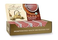 Vista 1 de Davidson's Organics, Rooibos Spiced Chai, 100 bolsas de té envueltas individualmente