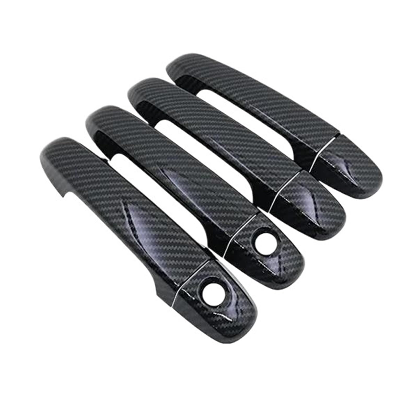 HETEVSCCK for Toyota for Auris E180 Hatchback (AU) for Scion IM 2013-2018 ABS Anti-Scratch Door Handle Cover Trim Chrome(8)