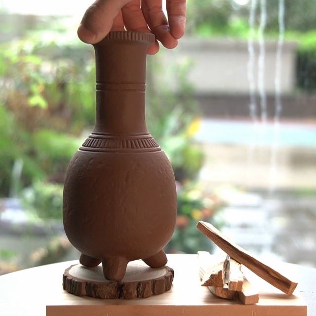 Amazon.com: MOUGIGI Handmade Terracotta Palo Santo Holder Burner