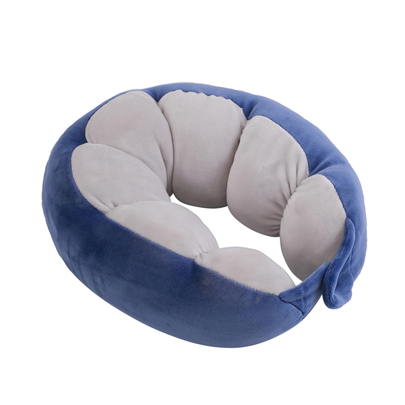 Limtula Ergonomic Neck Pillow Fleece U Shape Design for Napping and Long Journey Washable Breathable Neck Rest