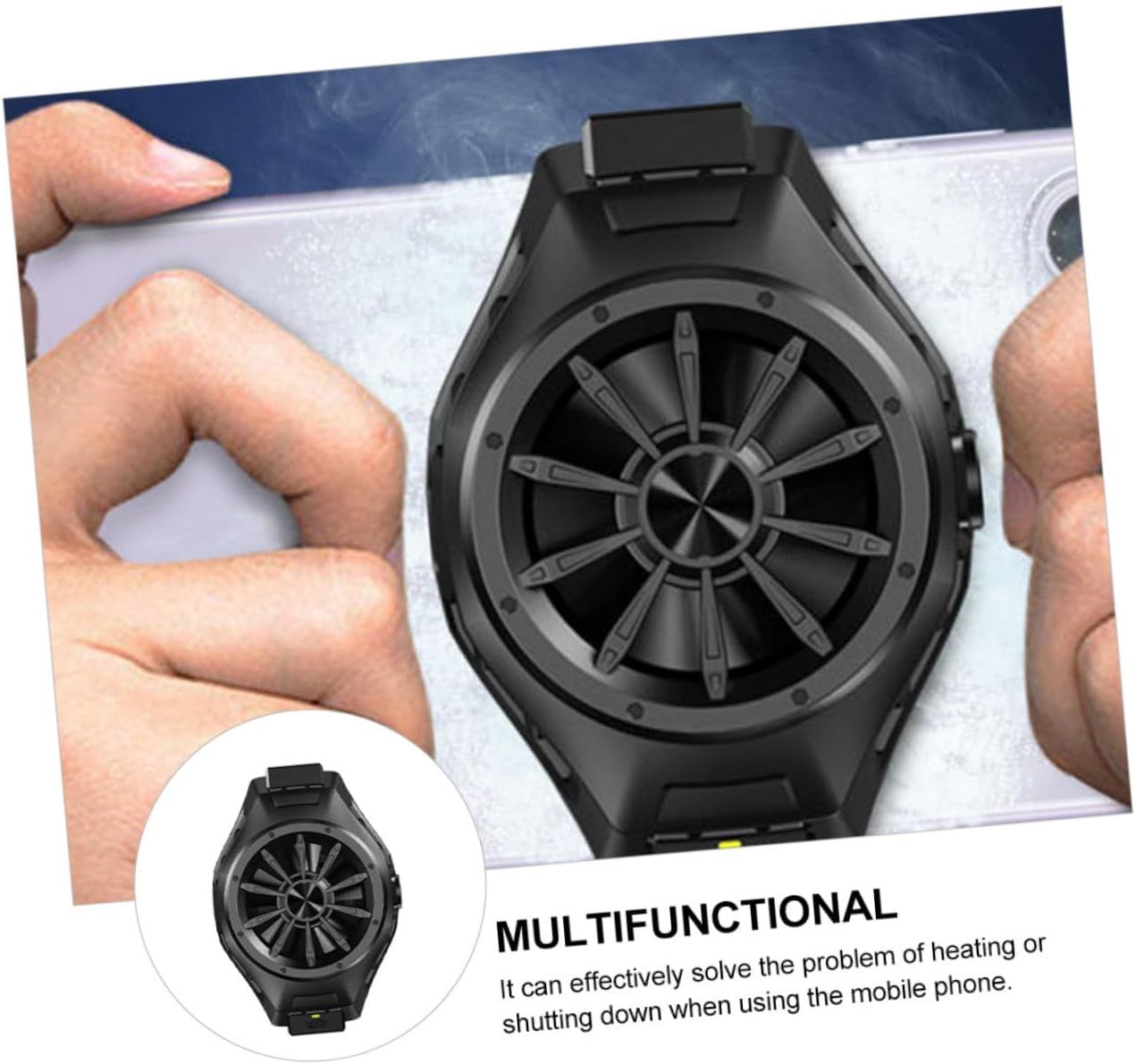 Didiseaon 2pcs Cooling Device for Mobile Cellphone Cooling Fan Semi-conductor Chip