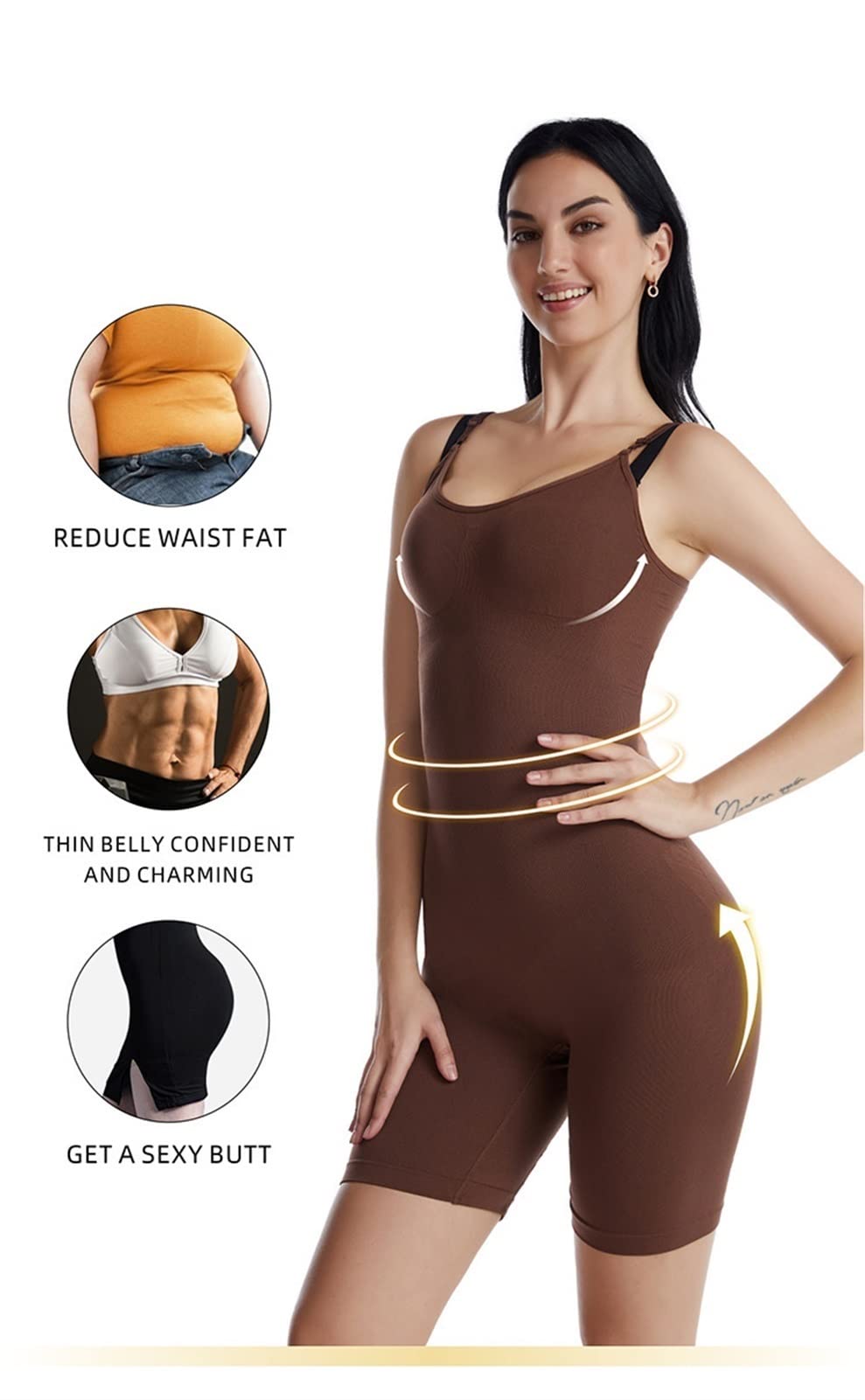 Joyshaper Body Shaper Shaping Half Slips Per Le Donne Sottogonna - Foto 8