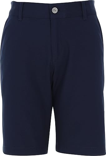 PUMA Short de Golf Stretch pour garçon, Bleu Marine Vif, XS