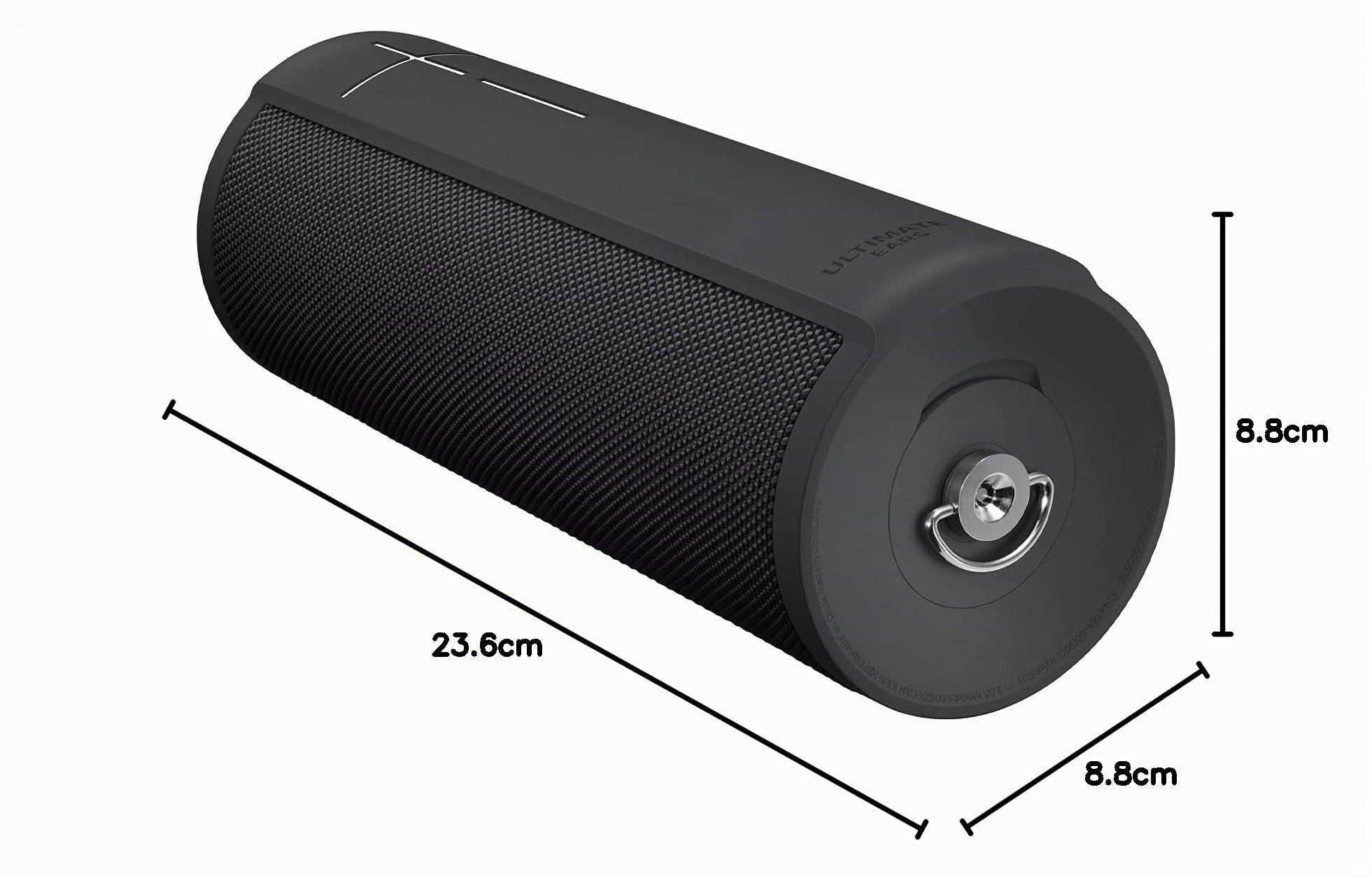 Ultimate Ears Megablast Tragbarer Bluetooth-Lautsprecher | Alexa, Wi-Fi, Bluetooth, 360° Sound, Satter Bass, Wasserdicht, 16h Akku, Grafit-Schwarz