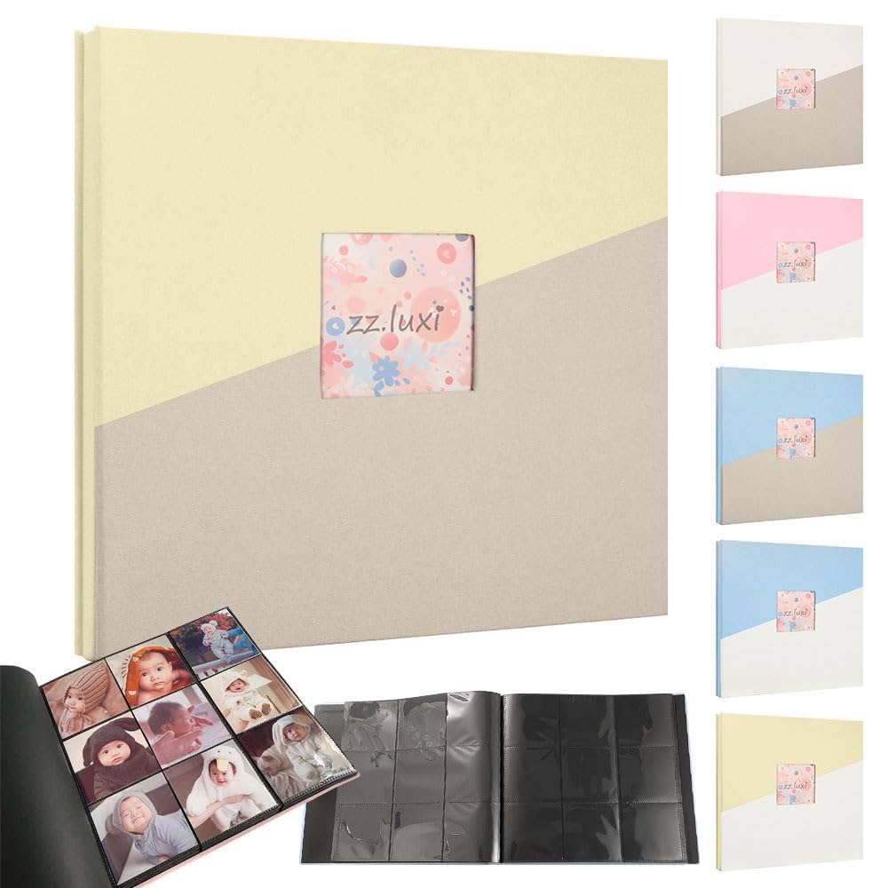 Amazon.co.jp: ましかくアルバム 378枚大容量 9面ポケット 6