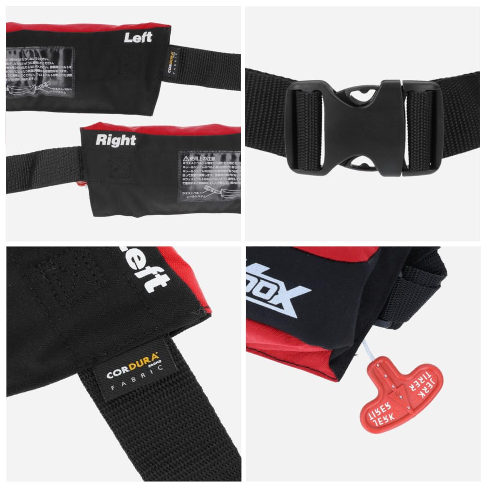 XO-9320RS ライフジャケット TYPE A Amazon | タカミヤ(Takamiya) XOOX 自動膨脹式ライフジャケット