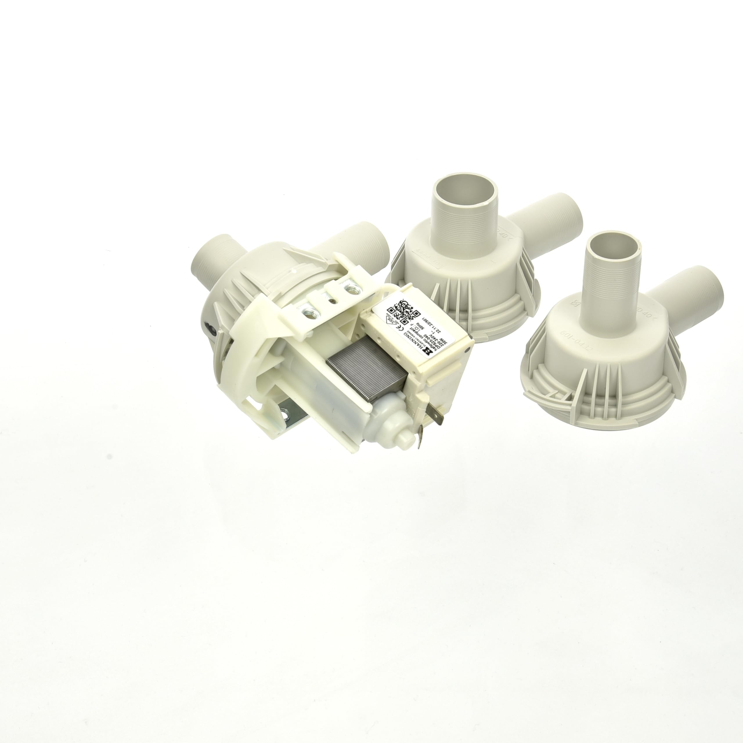 Ablaufpumpe Hanning DPS25-040 HANNING 230V 50Hz 30W für Spülmaschine Comenda FC3 FC4 FC44 LC C800 RC411 Geschirrspüler Jemi GS Kombidämpfer Convotherm OGB10 OGB20 OGS10 OGS12 OGS20 OGS6 Ausgang ø24 mm
