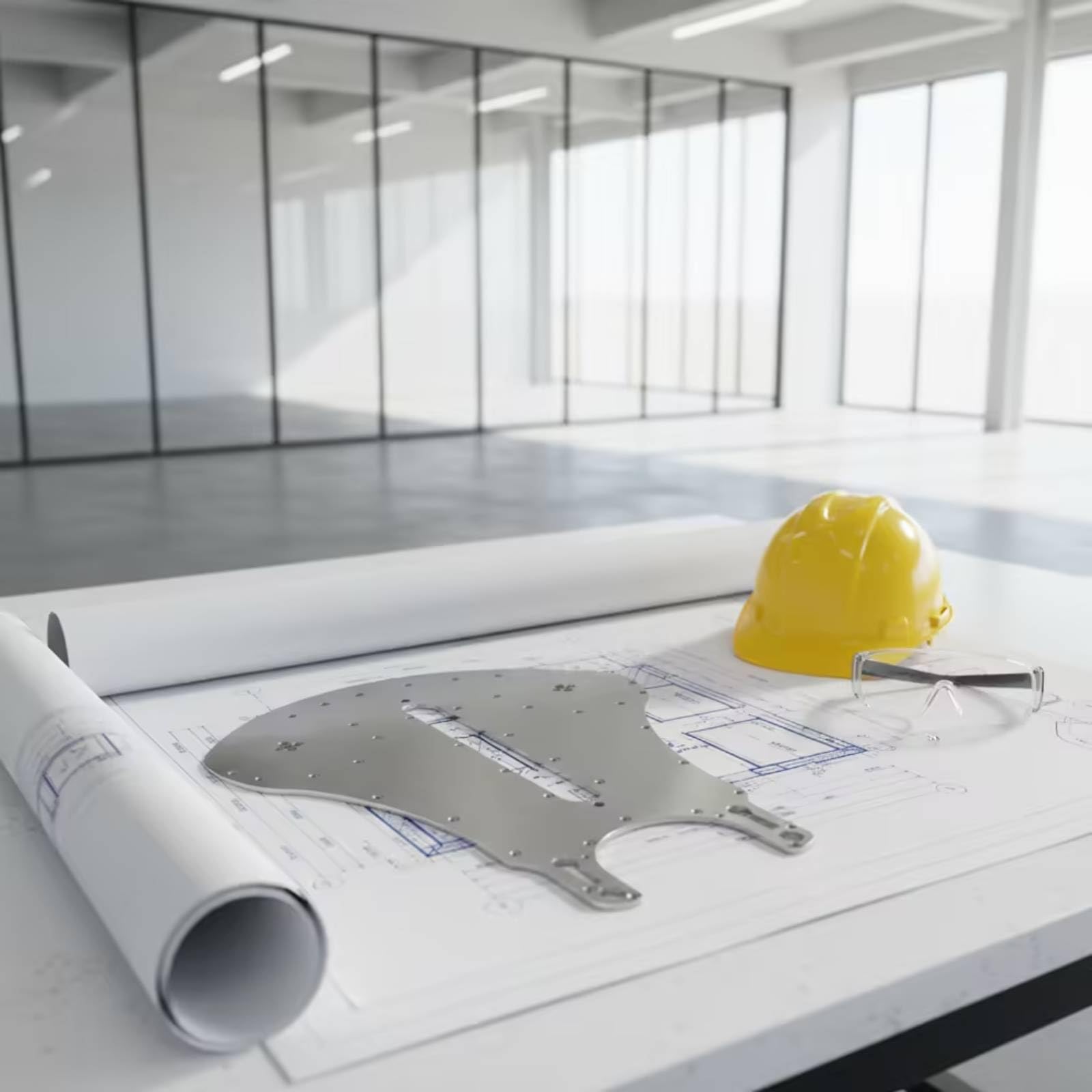 predolo Piastra di Guida Pratico Pannello Inferiore Universale Accessorio per Professionisti, Officina