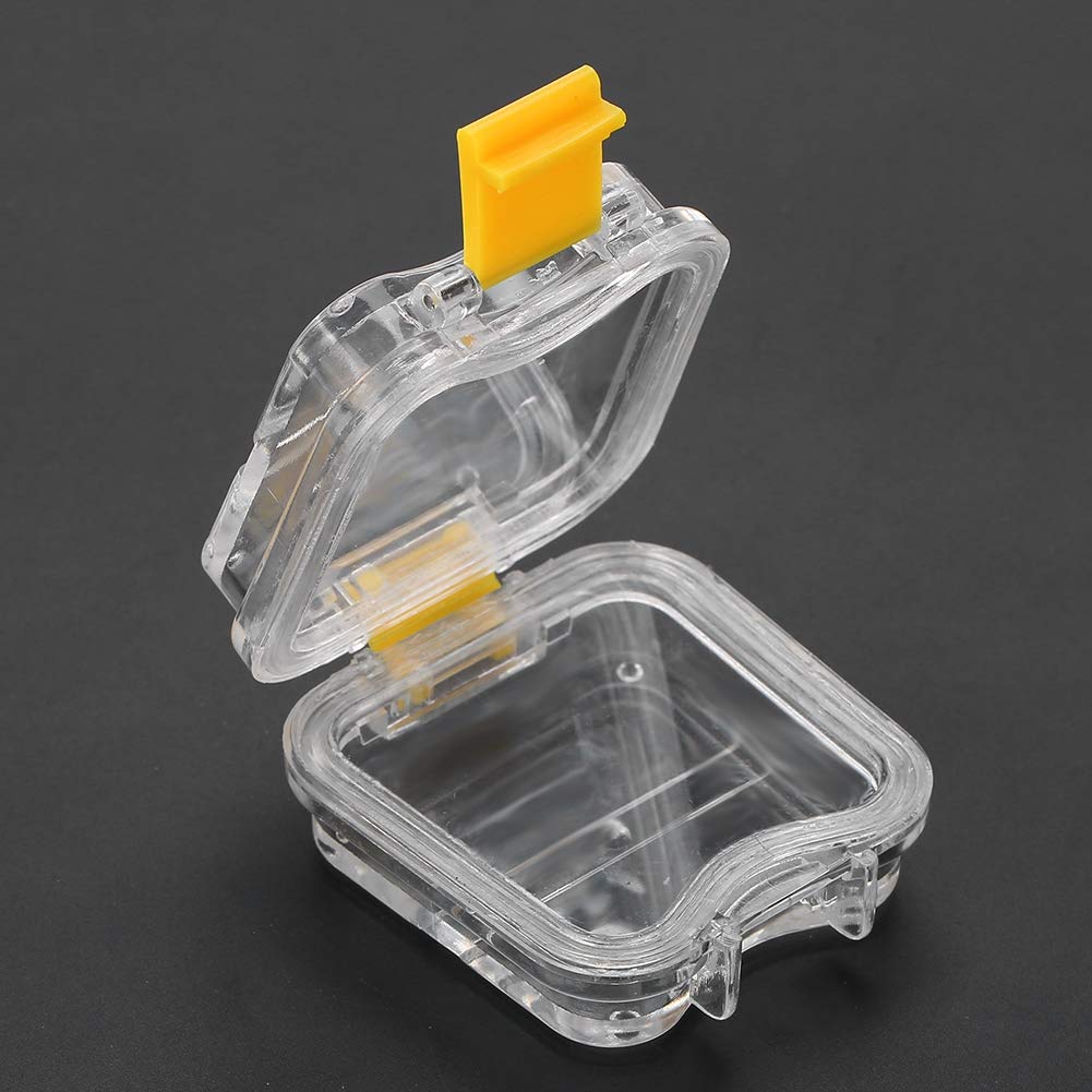 Boîte de rangement professionnelle pour prothèses dentaires - Avec film de protection fin intégré sur le dessus - Pour prothèse ou prothèse dentaire - Avec film