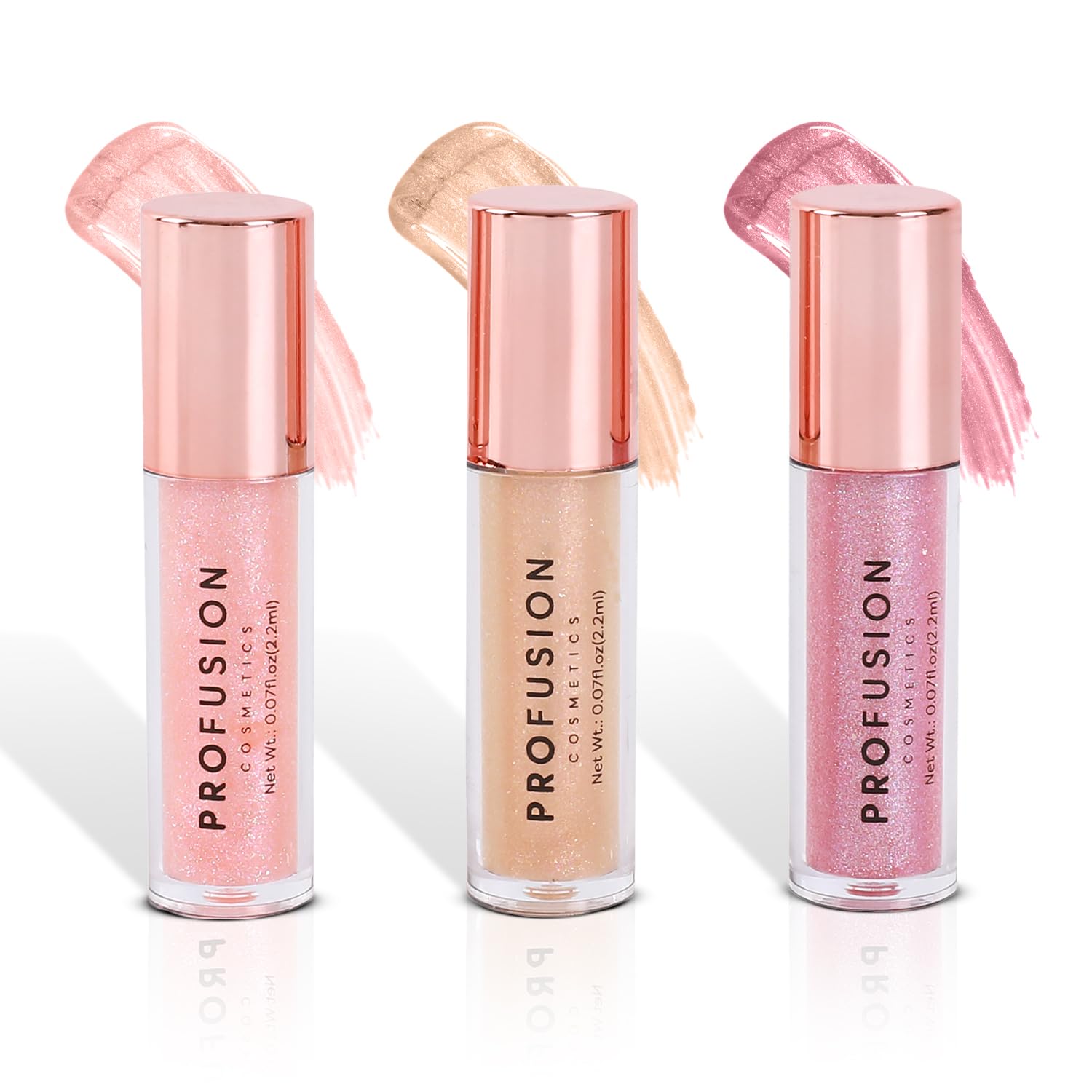 Profusion Cosmetics Written in the Stars Mini Lip Gloss Trio Experience the Portable Brilliance and Dive Into Luxury