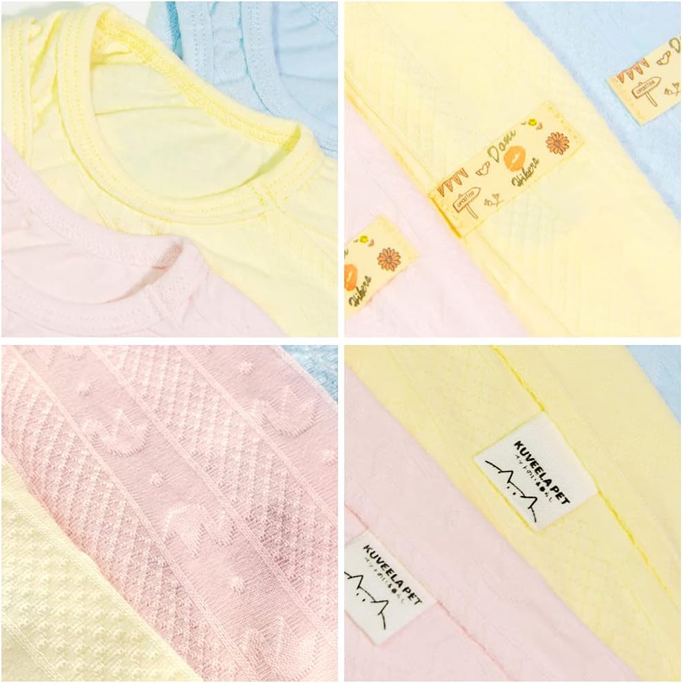 Recovery Suit for Dog After Surgery Cut Pet Recovery Shirt Abdominal Wounds Bandages,Wound Protective OneSize for Surgery Female Vest Prevent Licking, Substitute E-Collar（RSS08-Vpink-M）