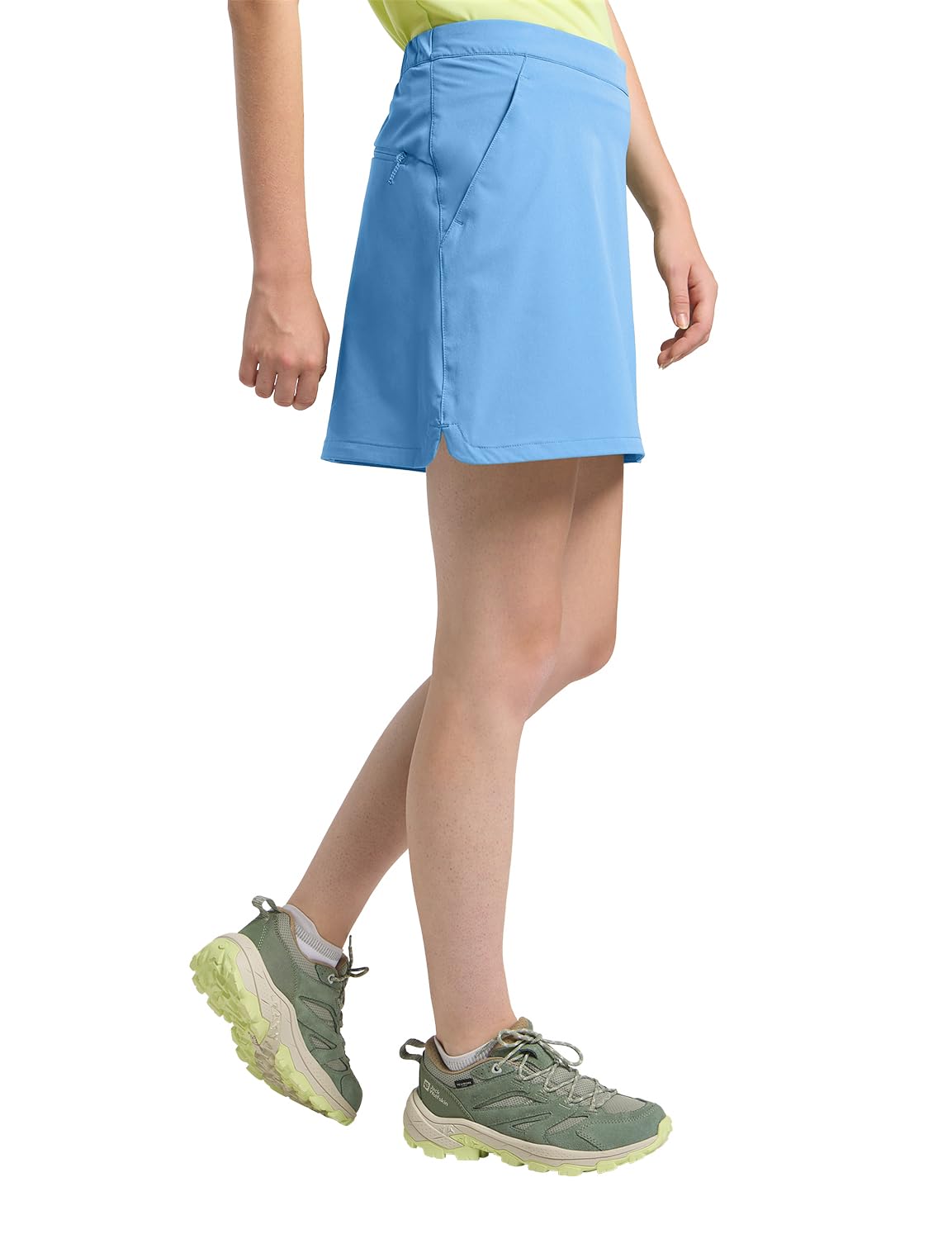 Jack Wolfskin Hiking Alpine Skort W, Mid Blue, 10