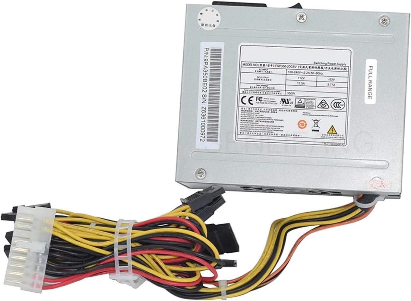 S-Union Upgraded FSP350-20GSV DPS-300AB-81B 350W POE VCR Power Supply Compatible with FSP FSP350-20GSV DPS-300AB-81 FSP35020GSV FSP300-20GSV 7916NP DS-7916N-E4 DS-7916N-16P Recorder Power Supply ... - Amazon.com