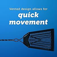 Vista 2 de Enoz Sergeant Swat Matamoscas - Paquete de 3 - Matamoscas Ultra Resistente de Alta Capacidad Fabricado - Método Ambientalmente Consciente, Eficaz