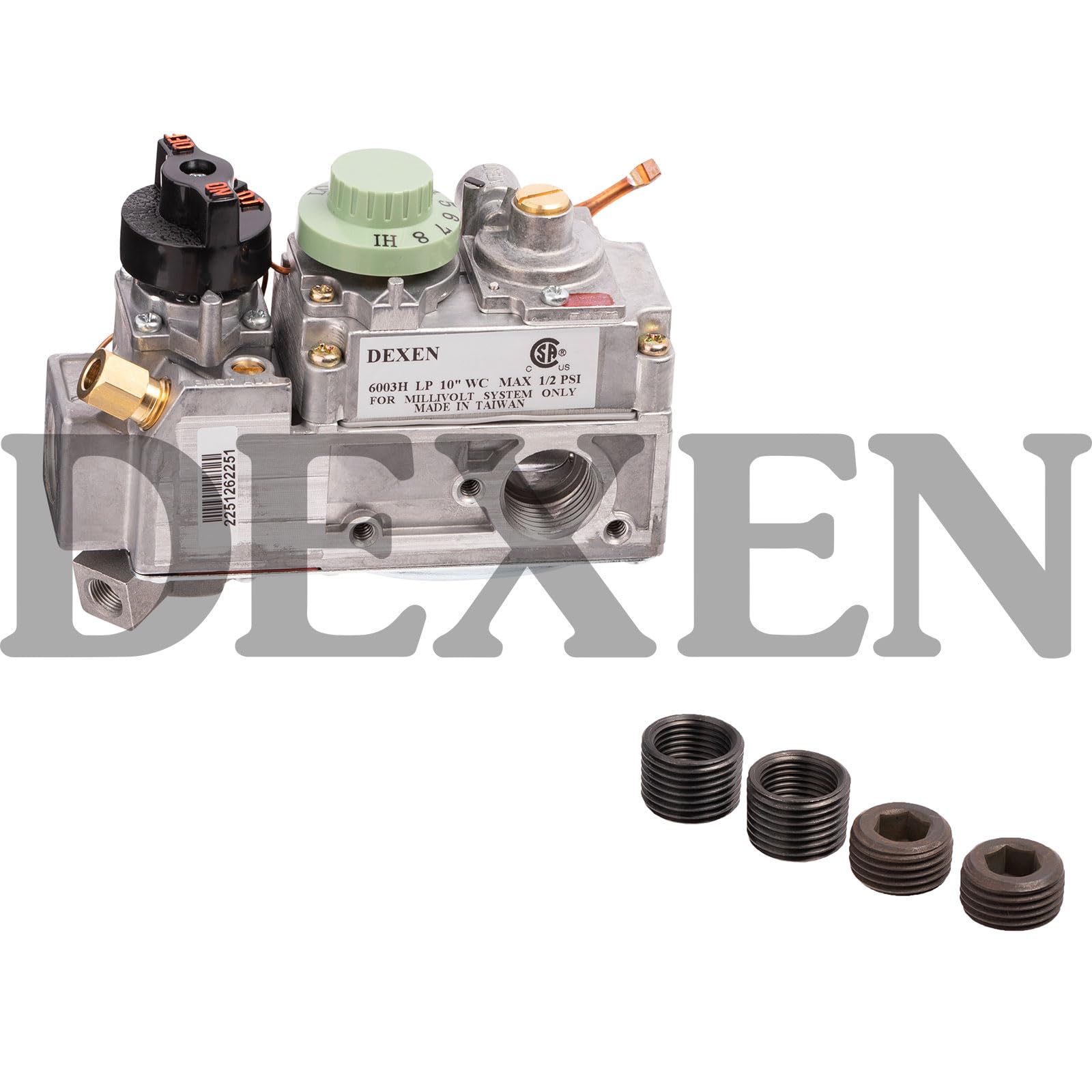 Amazon.com: 6003H-LP Propane Gas Dexen OEM CSA Certified Millivolt