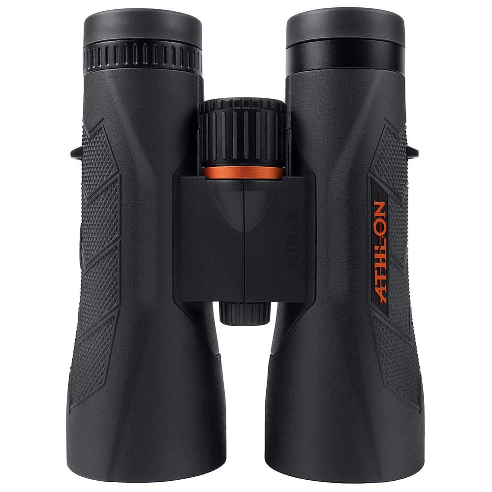 Athlon Optics12x50 Midas G2 UHD Black Binoculars with Eye Relief for Adults and Kids, High-Powered Binoculars for Hunting, Birdwatching, and More
