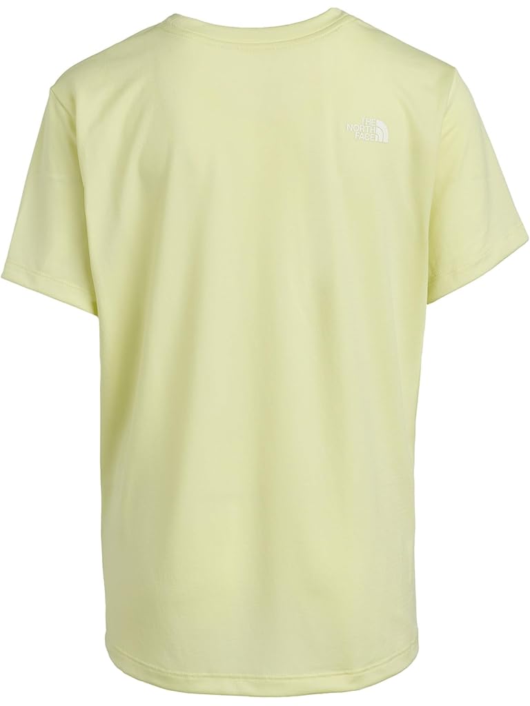 White The North Face Flex Short Sleeve Tee (little Kid/Big Kid)