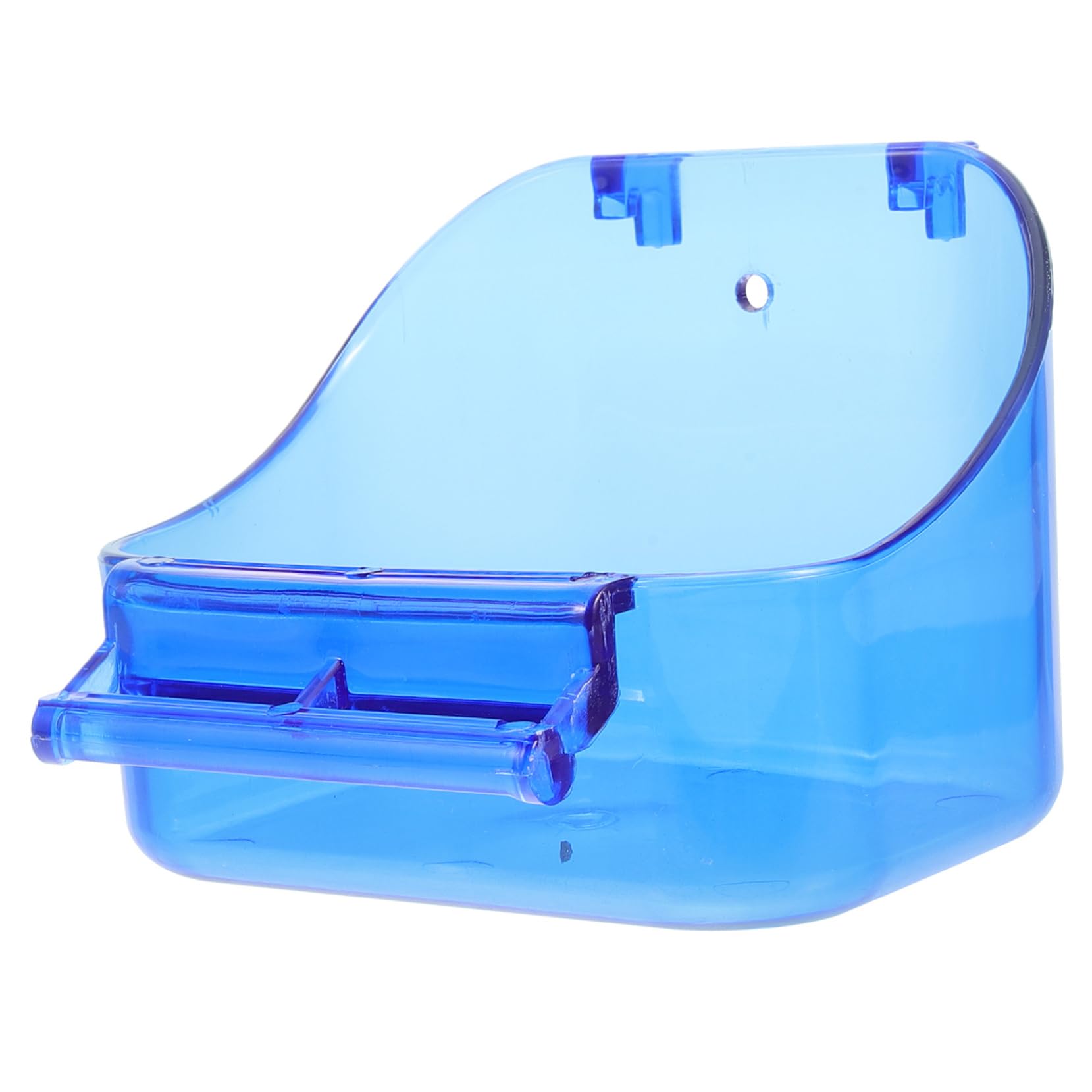 POPETPOP 4pezzi Vasca Per Bagno Di Pappagallo Accessorio Per Uccelli Con Design Pratico e Materiali Sicuri Box Per Piccoli Uccelli Da Installare Nella Gabbia