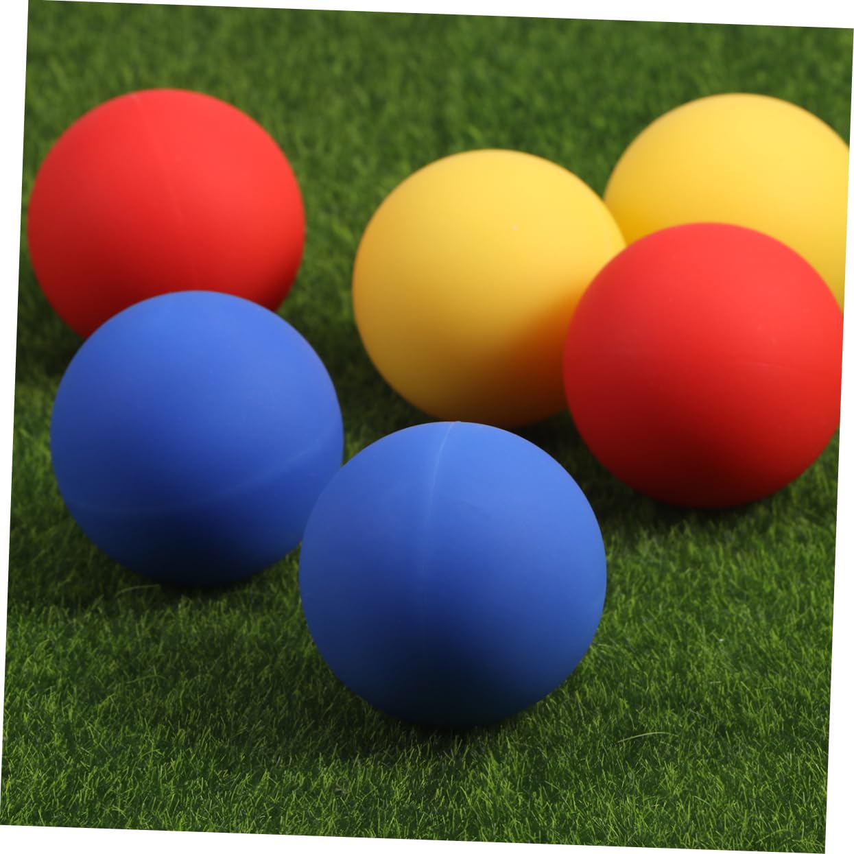 Bola de Masaje de Silicona, Paquete de 10 Piezas para Liberación | Terapia de Puntos Gatillo, Elimina Nudos Musculares, Formato Portátil para Fitness Color Aleatorio