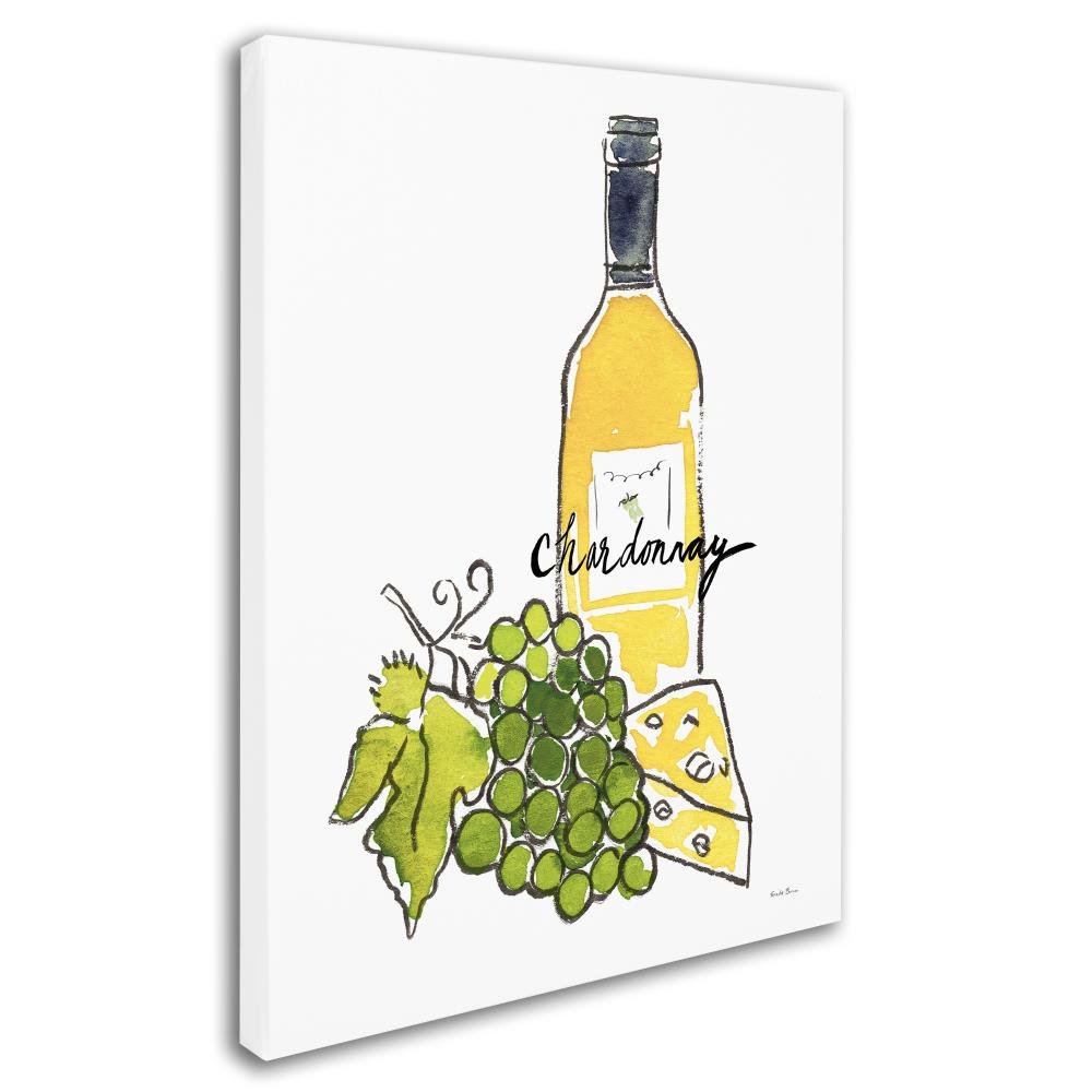 Amazon.com: Trademark Fine Art Wine Time IV Chardonnay by Farida