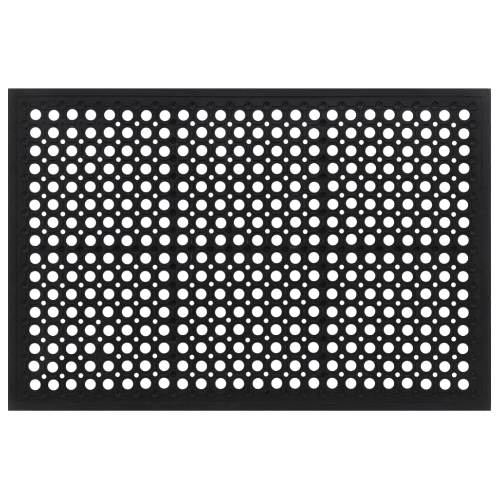 Genérico Felpudo Caucho 60 x 90 cm Rectangular