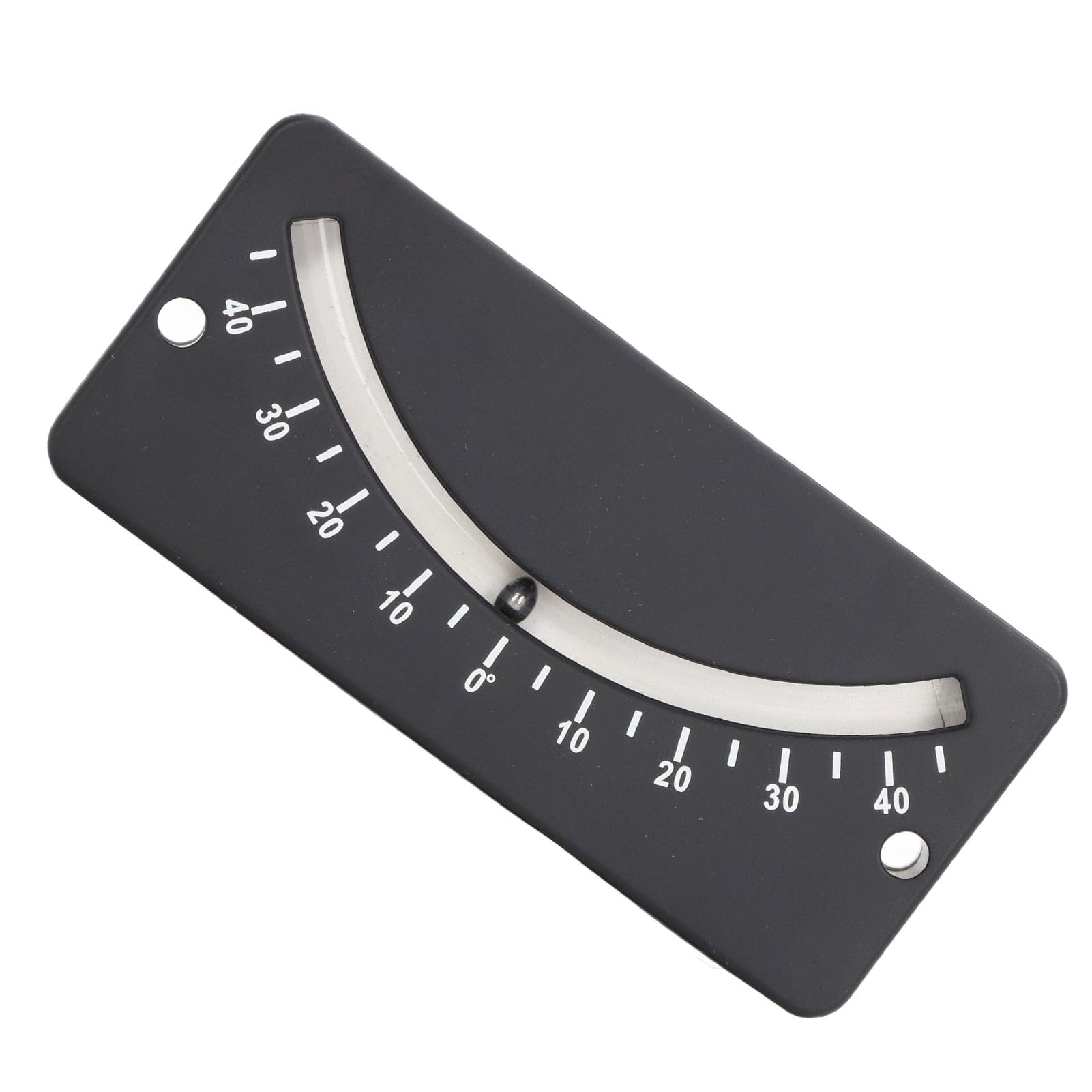 Slope Meter, Tube Clinometer with -40 to 40 Degree Fixing Hole Design Convenient Use for Horizontal MicroAngle Testing