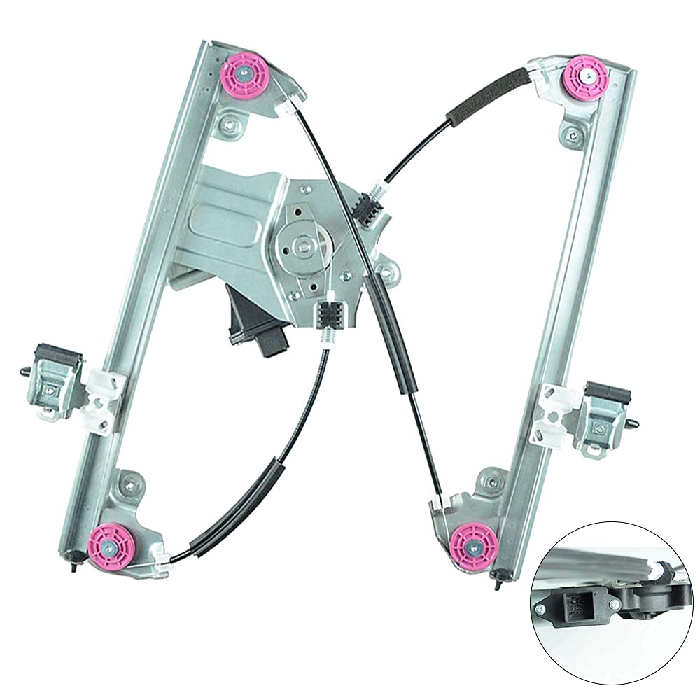 SONTIAN 748-974 Window Regulator for Chevy Cruze 2010 2011 2012 2013 2014 2015 Chevy Cruze Limited 2016, Front Driver Side Window Regulator and Motor Assembly with Anti-pinch & Express Up & Down