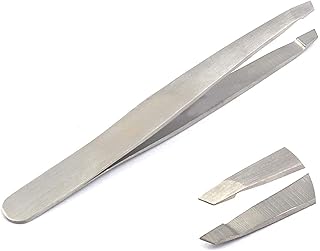 OdontoMed2011 Stainless Steel Mini Slant Tweezer (Classic Stainless)