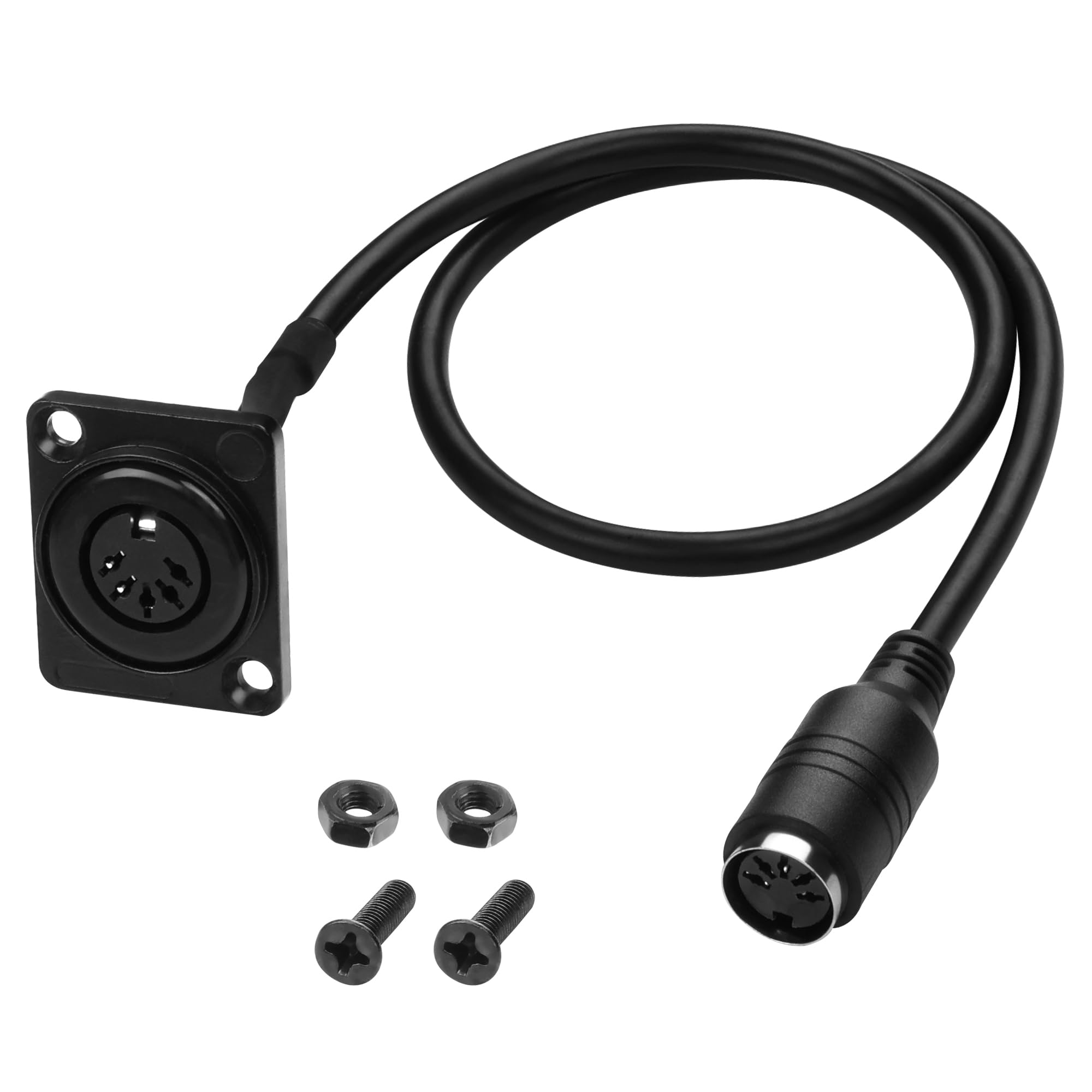 Adaptateur Audio XLR DeleyCON - Femelle Vers Femelle, Contacts Or | Pour Micro, Table Mixage, Instruments