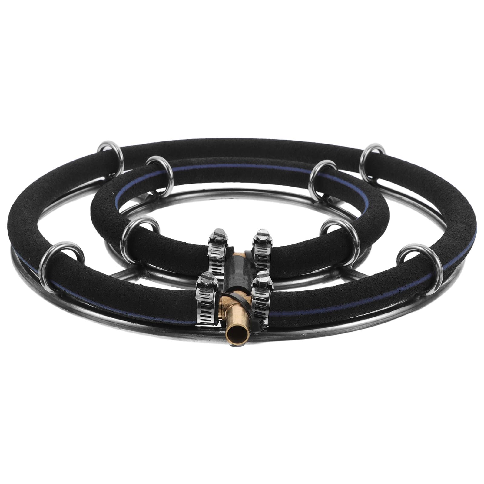 Diffuseur air rond aquarium en acier inoxydable pour pompe hydroponique
