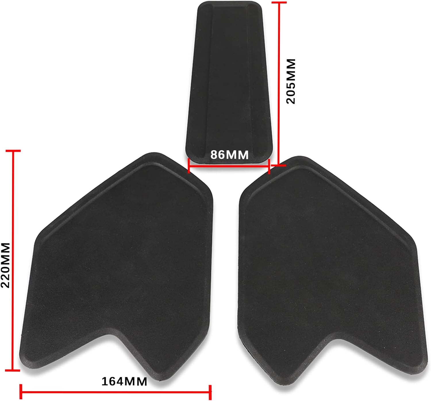 Motorcycle Accessories Tank Adhesive Traction Pads Tank Sticker Oil Gas Protector Pad Decor Compatible with R1200GS R 1200 GS LC Adventure 2014-2018,R1250GS R 1250 GS Adventure 2019-2021