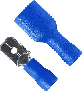 VICASKY Conectores De Cabo De Kit De Fio De 100 Peças Kit De Carro Isolado Macho/Fêmea Conector De Terminais De Emenda Rápida Kit De Conectores Elétricos Automotivos 50 Fios Elétricos