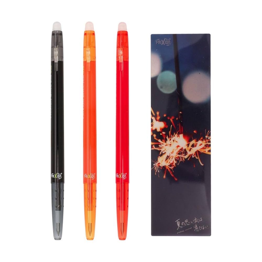 Amazon | PILOT夏限定 フリクションボールスリム 038 3色セット