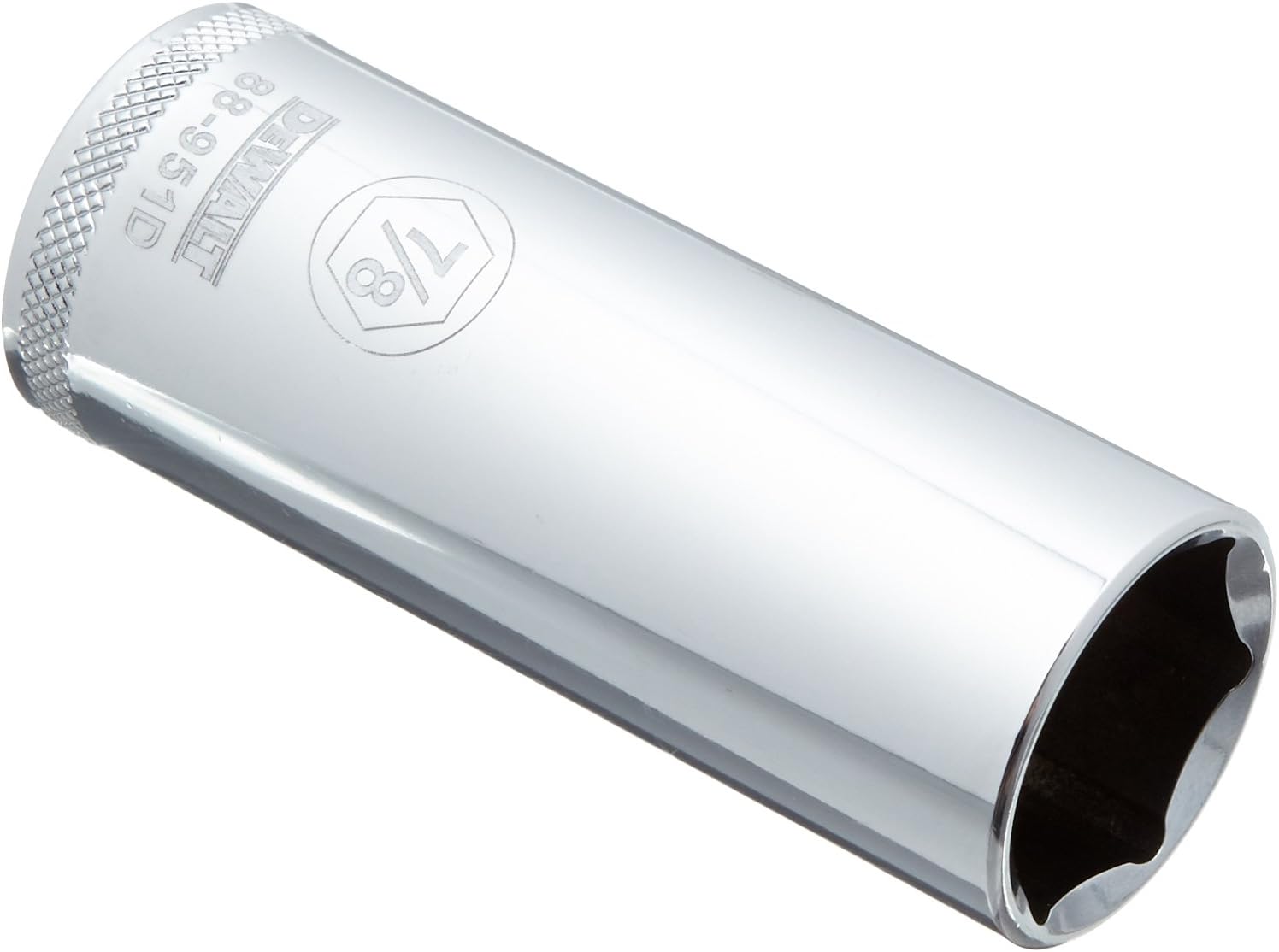 DEWALT Deep Socket, SAE, 1/2-Inch Drive, 1-1/4-Inch, 6-Point (DWMT74424B)