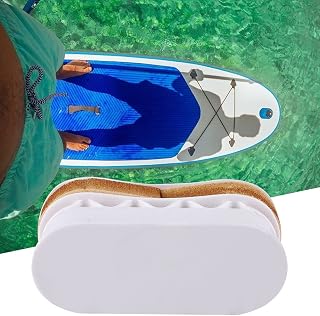 POENVFPO Robusto Plástico -Surfboard Use la Luz del y Fácil de Instalar para la Compañía de Tablas de Surf y el Establo Negro/