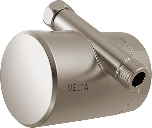 Delta Faucet Clarifi - Filtro de ducha estándar con filtro, filtro de agua de ducha, filtro de cabezal de ducha, acero inoxidable 7SF100-SS