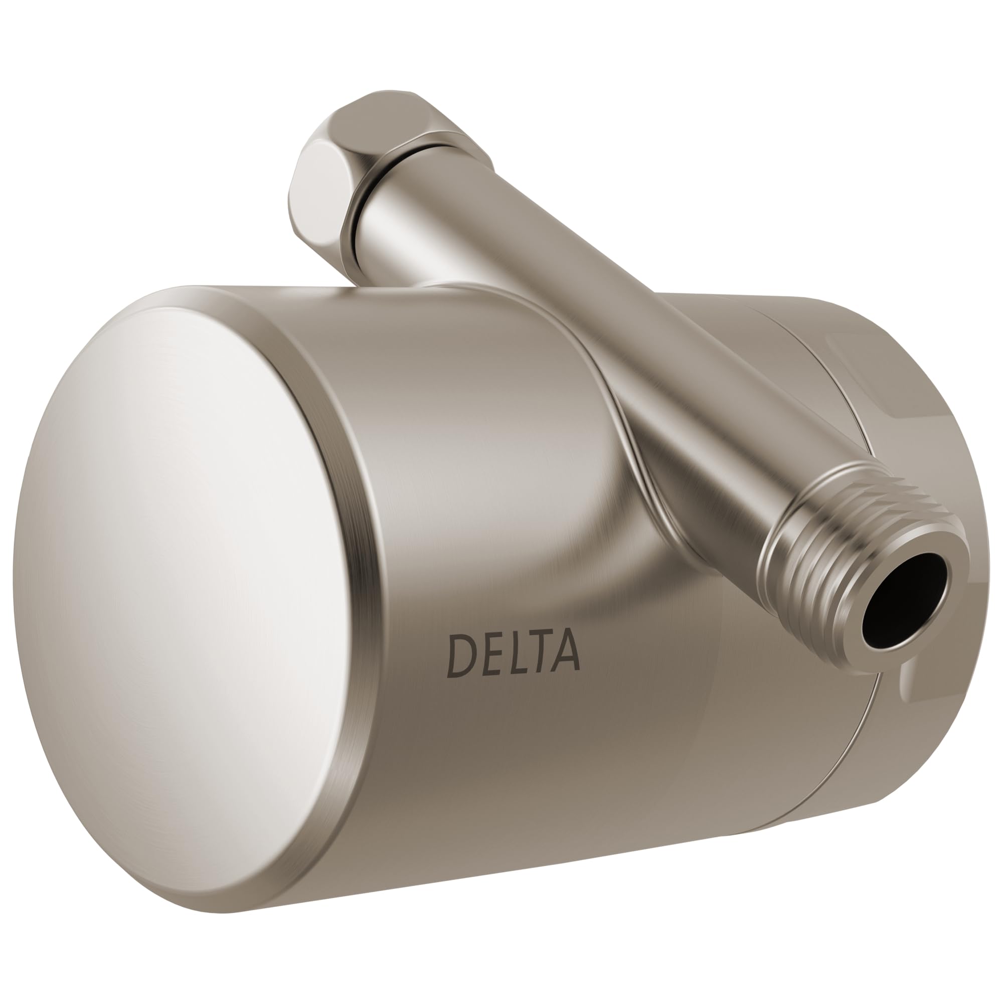 Delta Faucet Clarifi Standard Shower Filter Attachment with Filter, Shower Water Filter, Shower Head Filter, Stainless 7SF100-SS