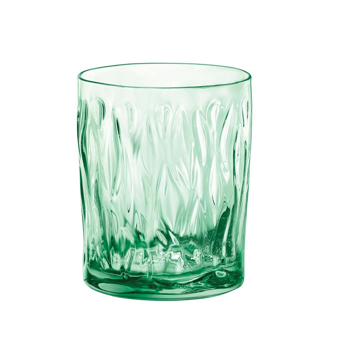Verres en verre vert 30 cl anti-ternissement Bormioli Rocco WID lot de 6