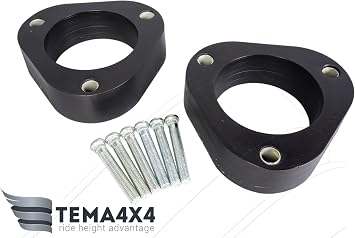 40mm Front Strut Spacers Lift Kit for Toyota Avalon 2018-2022, Camry 2018-present, Mirai 2016-2020, Prius 2009-2017, Prius Plug-in 2012-2015, Prius v 2012-2017, RAV4 2005-2019 (Pair)