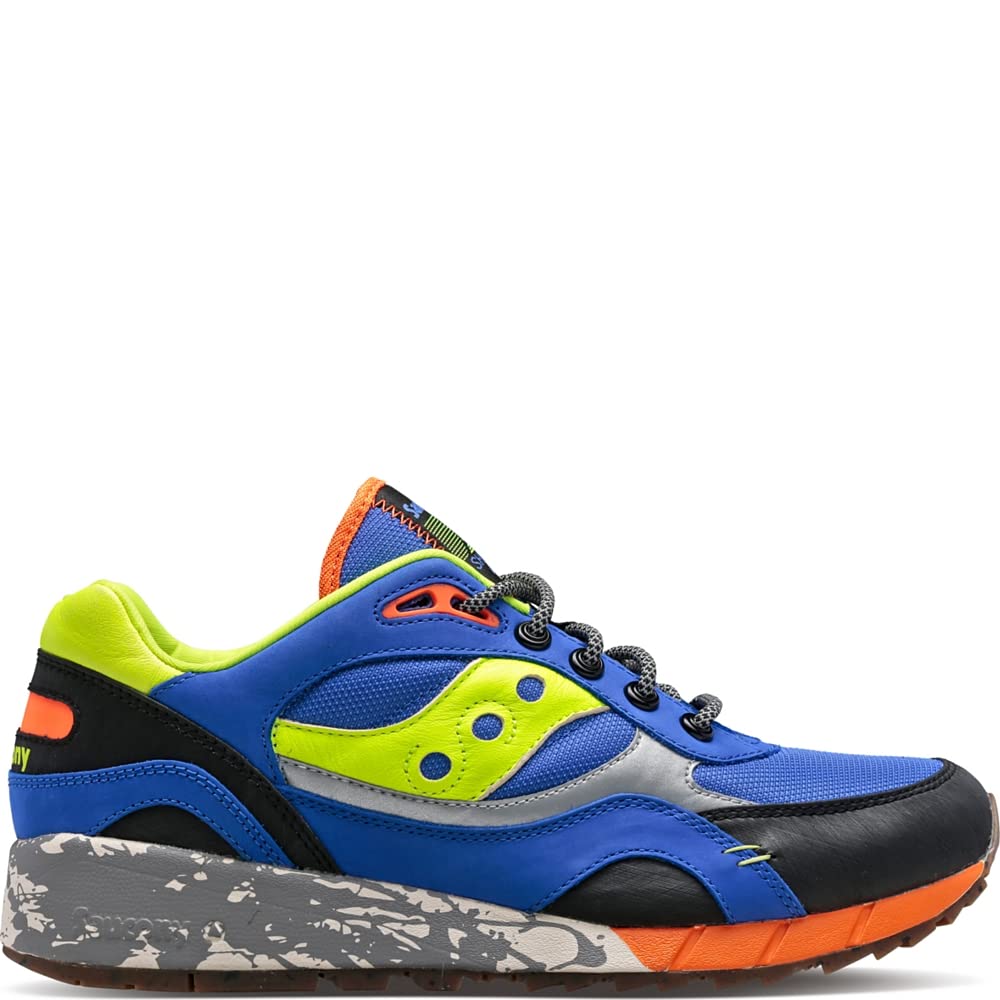 Saucony Shadow 6000 Trail Inspired Bpk Blue/Lime/Black Men's 10, Women's 11 Medium