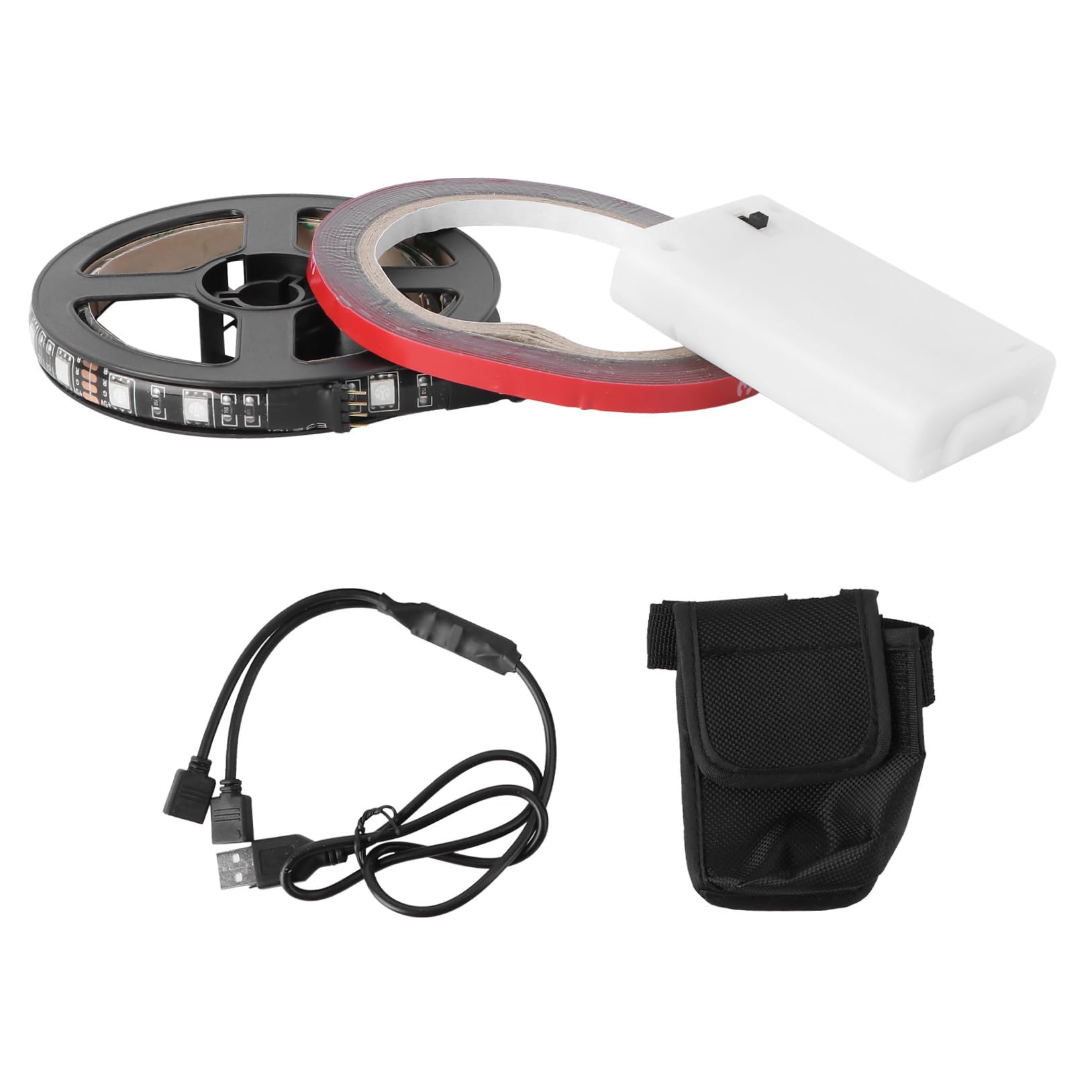 Abaodam Striscia Luminosa per Monopattino Elettrico e Isolata Accessorio di Ricambio per Decorazione e Sicurezza Notturna Adatta Modelli e Compatibili