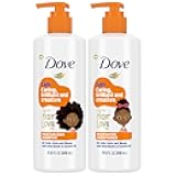 Shampoo and Conditioner Set - Love Collection, Curly , Kids, Wavy Hair Products 17.5 Oz (2 Piece Set)