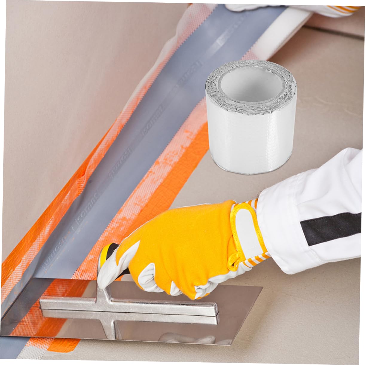 Cabilock Cinta de Sellado para Techo Cinta Autoadhesiva para Techo de Aluminio y Resistente al Clima Silver Tape