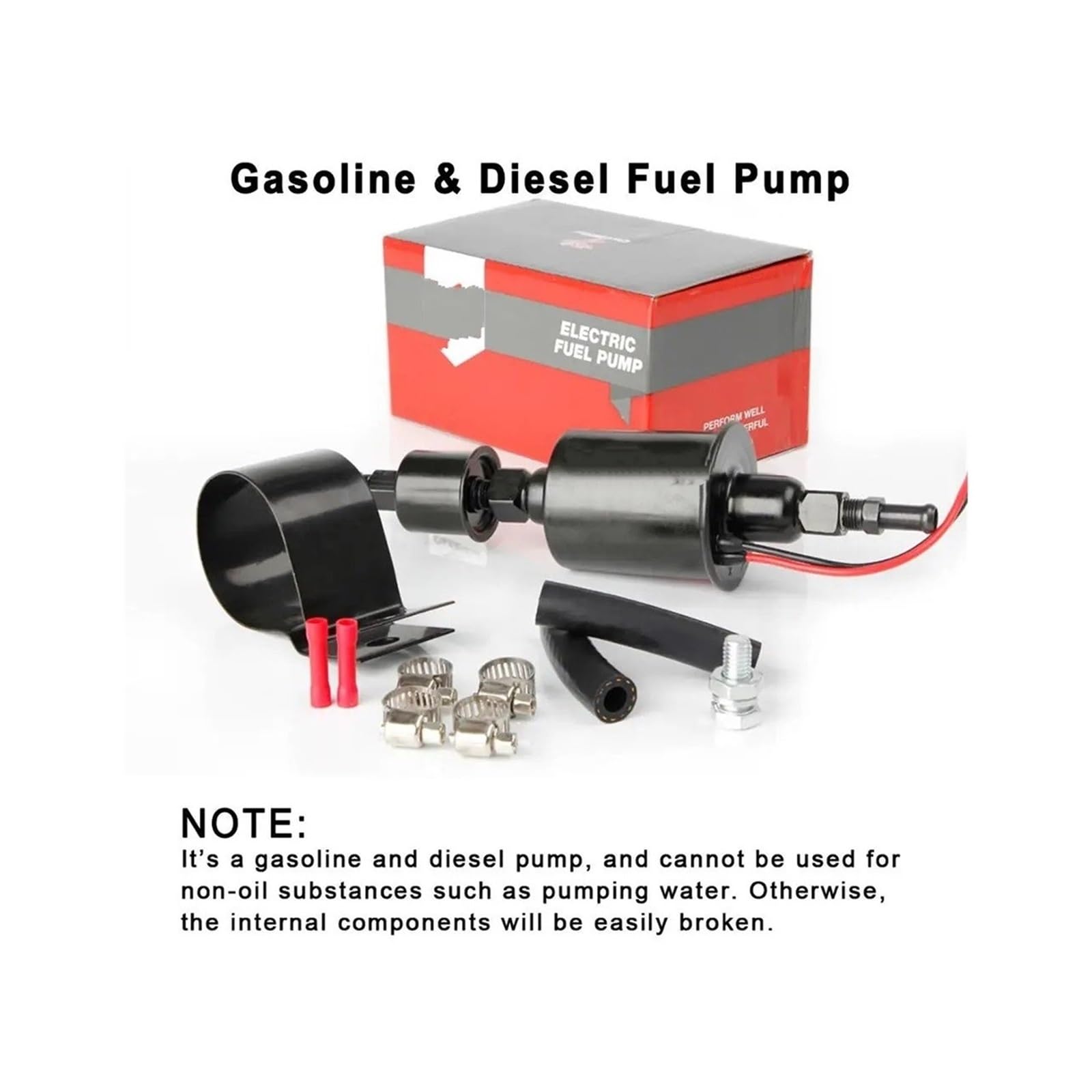 Pompa Carburante Esterna Per Cadillac Pompa Del Carburante Elettrica 12V A Bassa Pressione Universale 5-9 Psi Benzina Diesel