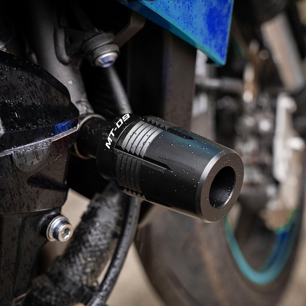Pour Yamaha MT09 MT 09 MT-09 SP 2021-2025 Accessoires Moto Protection contre les chutes Cadre Curseur mt09 Anti-crash Protection (Noir)